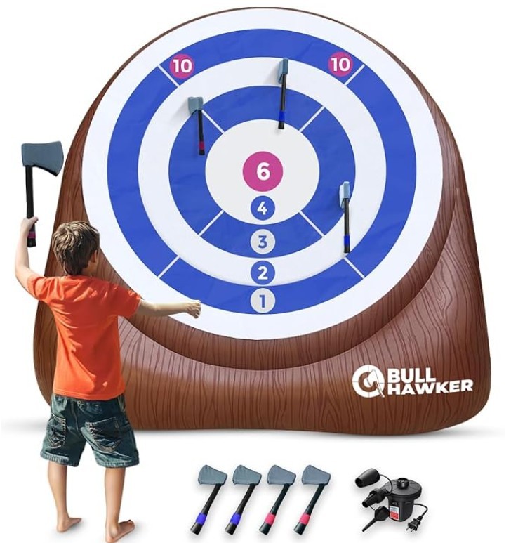 Inflatable Axe Throwing
